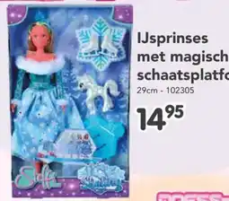 Happyland IJsprinses met magisch schaatsplatform aanbieding