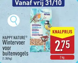 ALDI Happy nature wintervoer voor buitenvogels aanbieding