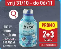 ALDI Lenor Fresh Air aanbieding