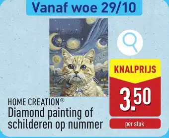 Home creation diamond painting of schilderen op nummer