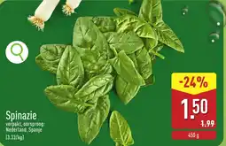 ALDI Spinazie aanbieding