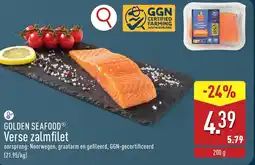 ALDI Golden seafood verse zalmfilet aanbieding