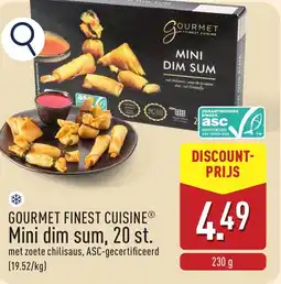 ALDI Gourmet finest cuisine mini dim sum aanbieding