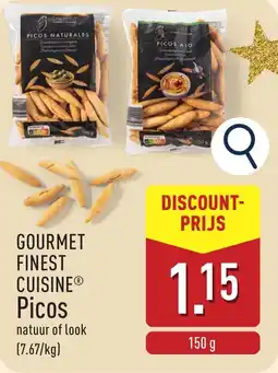 ALDI Gourmet finest cuisine picos aanbieding