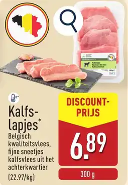 ALDI Kalfslapjes aanbieding