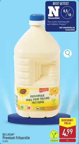 ALDI Bellasan Premium frituurolie aanbieding