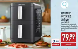 ALDI Ambiano verticale airfryer aanbieding