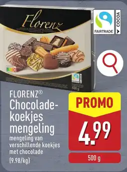 ALDI Florenz Chocoladekoekjes mengeling aanbieding