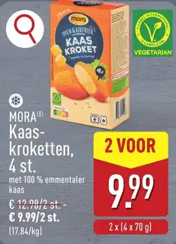 ALDI Mora kaaskroketten aanbieding