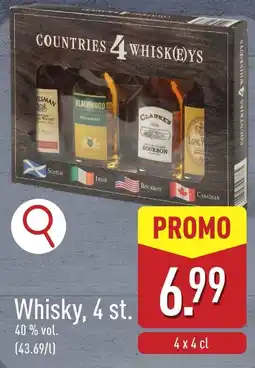 ALDI Whisky 40% vol aanbieding