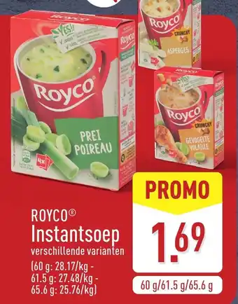 ALDI Royco Instantsoep aanbieding