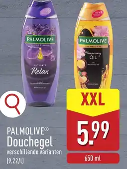 ALDI Palmolive douchegel aanbieding