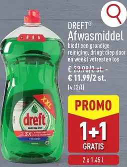 ALDI Dreft afwasmiddel aanbieding