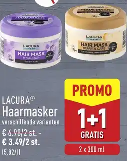 ALDI Lacura haarmasker aanbieding