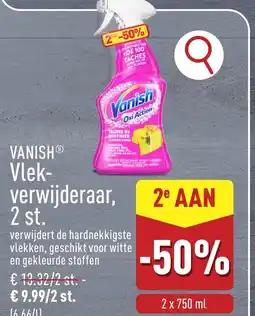 ALDI Vanish vlekverwijderaar aanbieding
