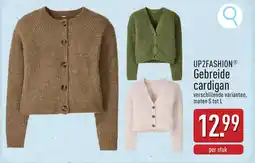 ALDI Up2fashion Gebreide Cardigan aanbieding