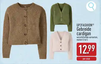 ALDI Up2fashion Gebreide Cardigan aanbieding