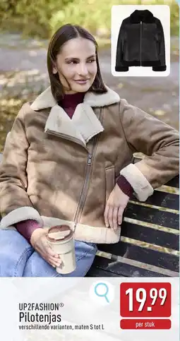 ALDI Up2fashion Pilotenjas aanbieding