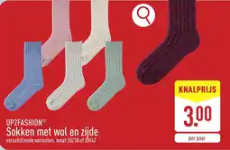 ALDI Up2fashion Sokken met Wol en Zijde aanbieding
