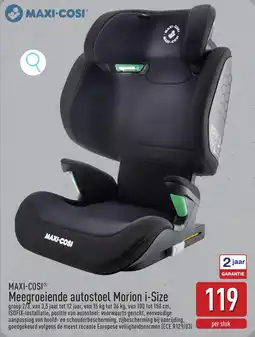 ALDI Maxi-Cosi Meegroeiende autostoel Morion i-Size aanbieding