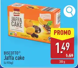 ALDI Biscotto Jaffa cake aanbieding