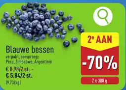 ALDI Blauwe Bessen aanbieding