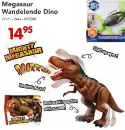 Happyland Megasaur Wandelende Dino aanbieding