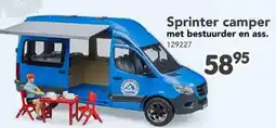 Happyland Sprinter camper met bestuurder en ass. aanbieding