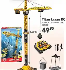 Happyland Titan kraan RC aanbieding