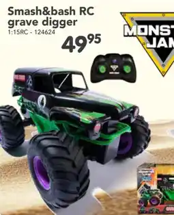 Happyland Smash&bash RC grave digger aanbieding