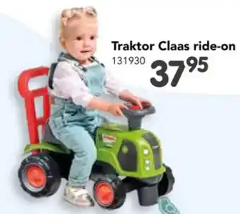 Happyland Traktor Claas ride-on aanbieding