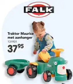 Happyland Traktor Maurice met aanhanger aanbieding