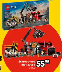 Happyland Schroothoop met auto's aanbieding
