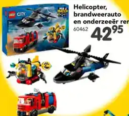 Happyland Helicopter, brandweerauto en onderzeeër remix aanbieding