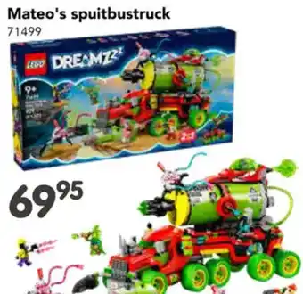 Happyland Mateo's spuitbustruck aanbieding