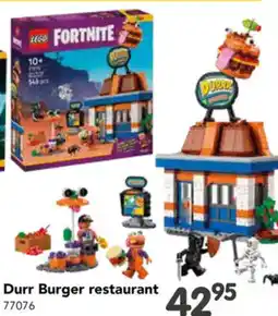 Happyland Durr Burger restaurant aanbieding