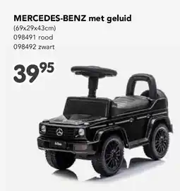 Happyland MERCEDES-BENZ met geluid (69x29x43cm) aanbieding