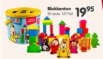 Happyland Blokkenton 50 stuks aanbieding