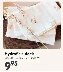 Happyland Hydrofiele doek 70x70 cm 3 stuks aanbieding