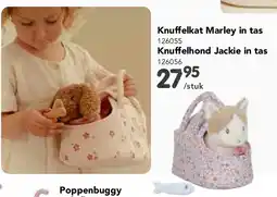 Happyland Knuffelkat Marley in tas aanbieding