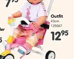 Happyland Outfit 43cm aanbieding