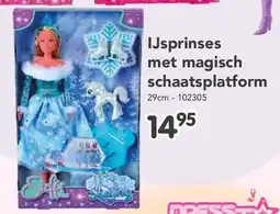 Happyland IJsprinses met magisch schaatsplatform 29cm aanbieding