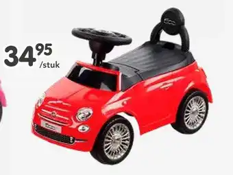 Happyland FIAT 500 met geluid (61x28x38cm) rood aanbieding
