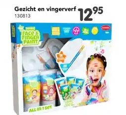 Happyland Gezicht en vingerverf aanbieding