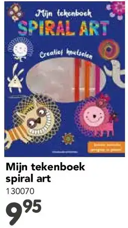 Happyland Mijn tekenboek spiral art aanbieding