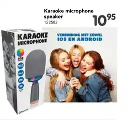Happyland Karaoke microphone speaker aanbieding