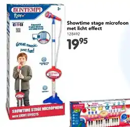 Happyland Showtime stage microfoon met licht effect aanbieding