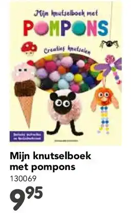 Happyland Mijn knutselboek met pompons aanbieding