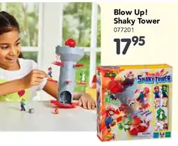 Happyland Blow Up! Shaky Tower aanbieding