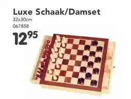 Happyland Luxe Schaak/Damset aanbieding
